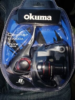 NEW Okuma Ceymar A Series C-3000A Spinning Reel Brand New In Package Flite Drive